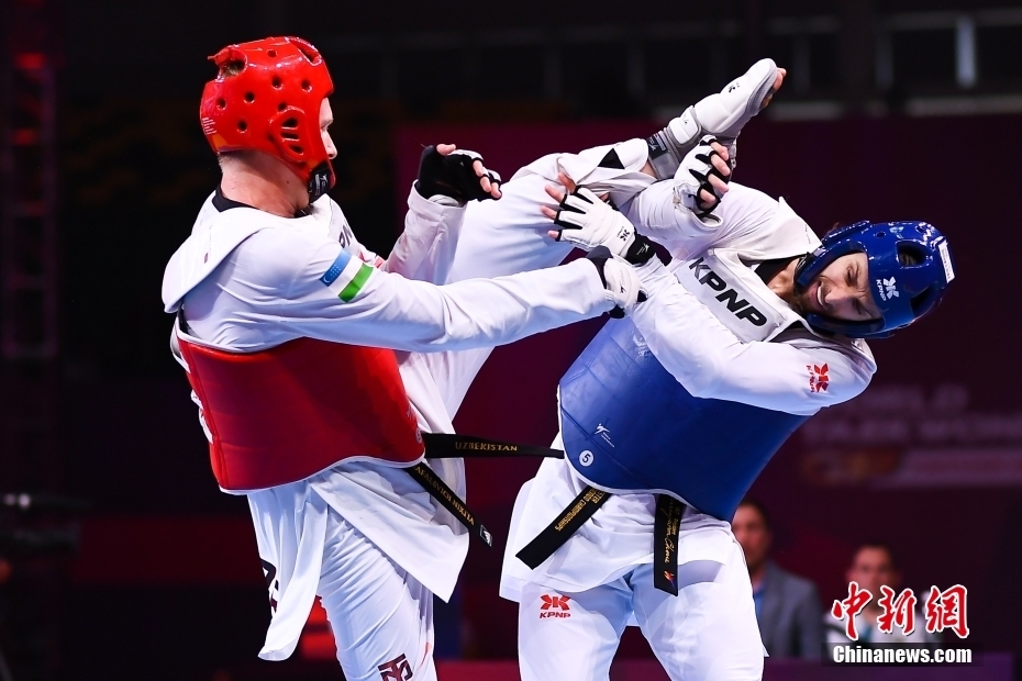 2023年世界跆拳道大奖赛太原站收官弗拉季斯拉夫拉林获男子80公斤以上