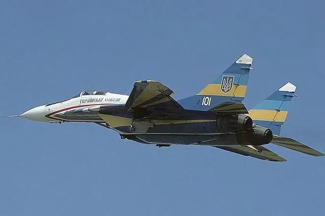 乌克兰军队的米格29战机。Mike Freer - Touchdown-aviation (GFDL via Wikimedia Commons