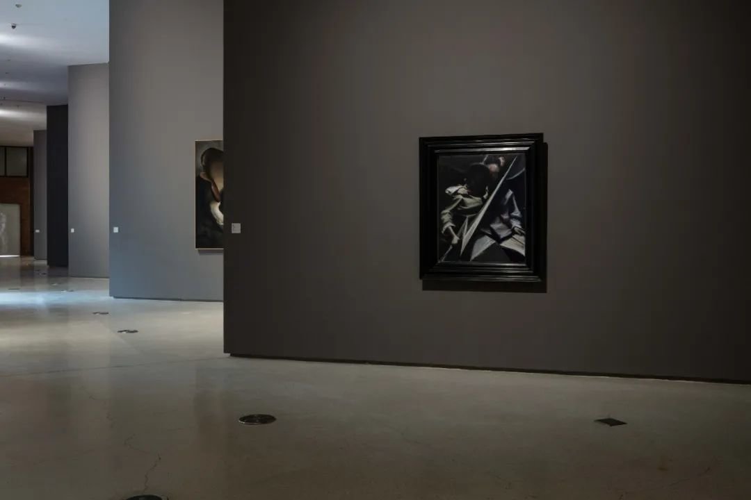 ▲ “趣时”展览现场,贾蔼力作品在红砖美术馆展览现场,2023