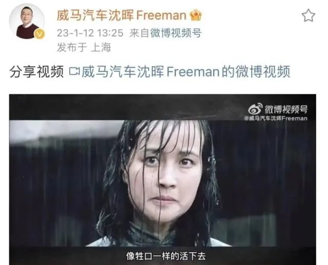 沈晖微博截图