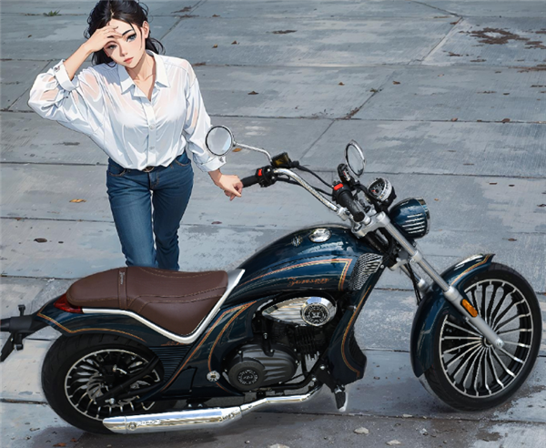 9980元 宗申自动挡巡航YOMI摩托车上市:女骑也能轻松驾驭