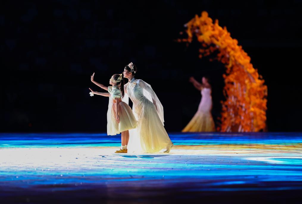 10月22日，杭州第4届亚洲残疾人运动会开幕式在杭州奥体中心体育场举行。