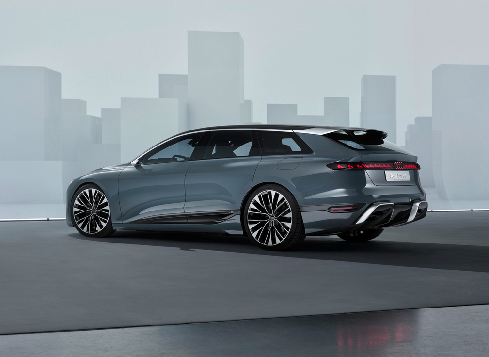 可能是最美纯电旅行车 奥迪A6 e-tron旅行版谍照