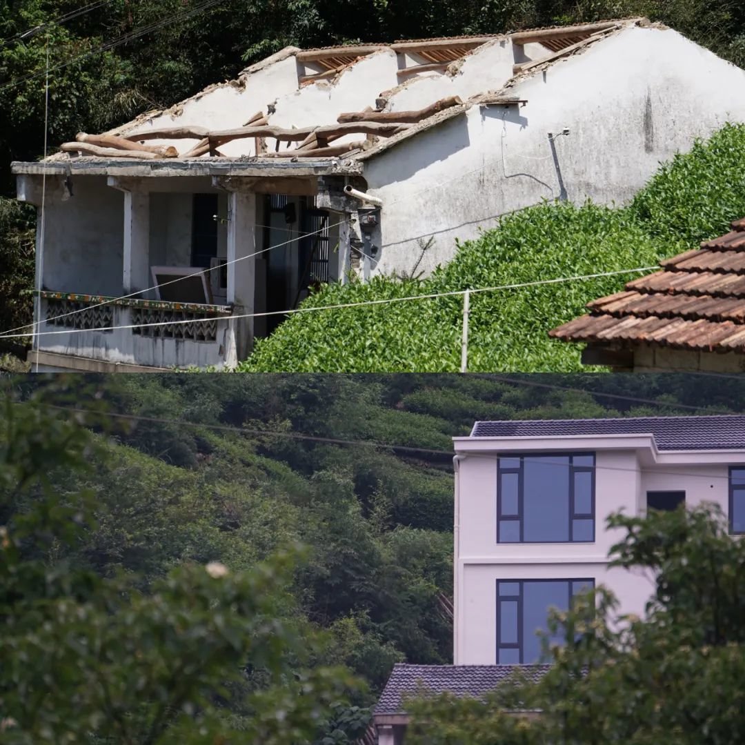 万万家的老房子和新房子对比 图源 / 小红书博主“Million Hundred”