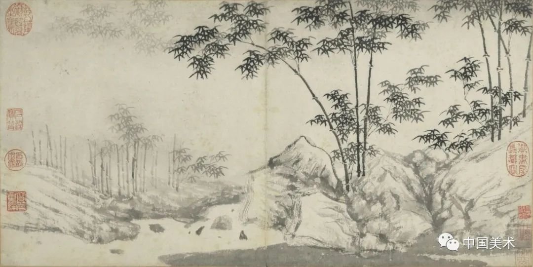 文徵明:画竹册_凤凰网