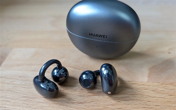 舒适度秒杀入耳式!华为首款开放式耳机FreeClip图赏:不分左右耳、可全天佩戴