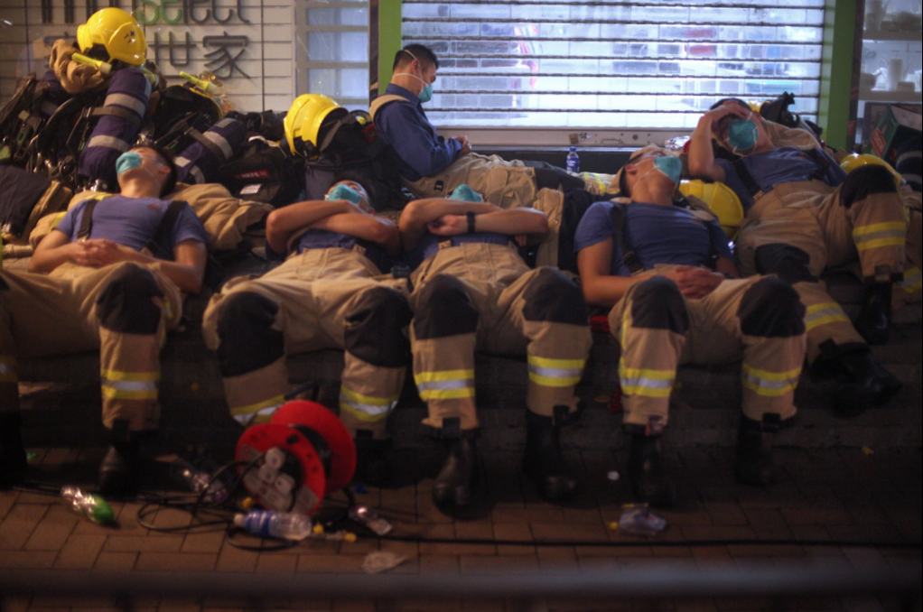 2016年火灾现场(图:HK01)