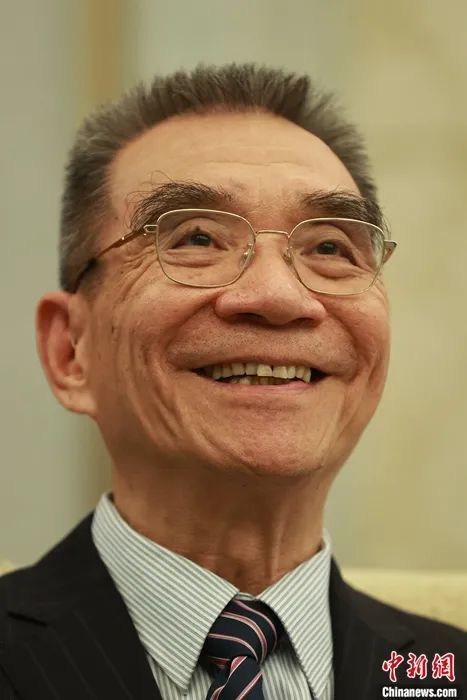 7月12日，林毅夫在北京接受中新社記者專訪。中新社記者 蔣啟明 攝