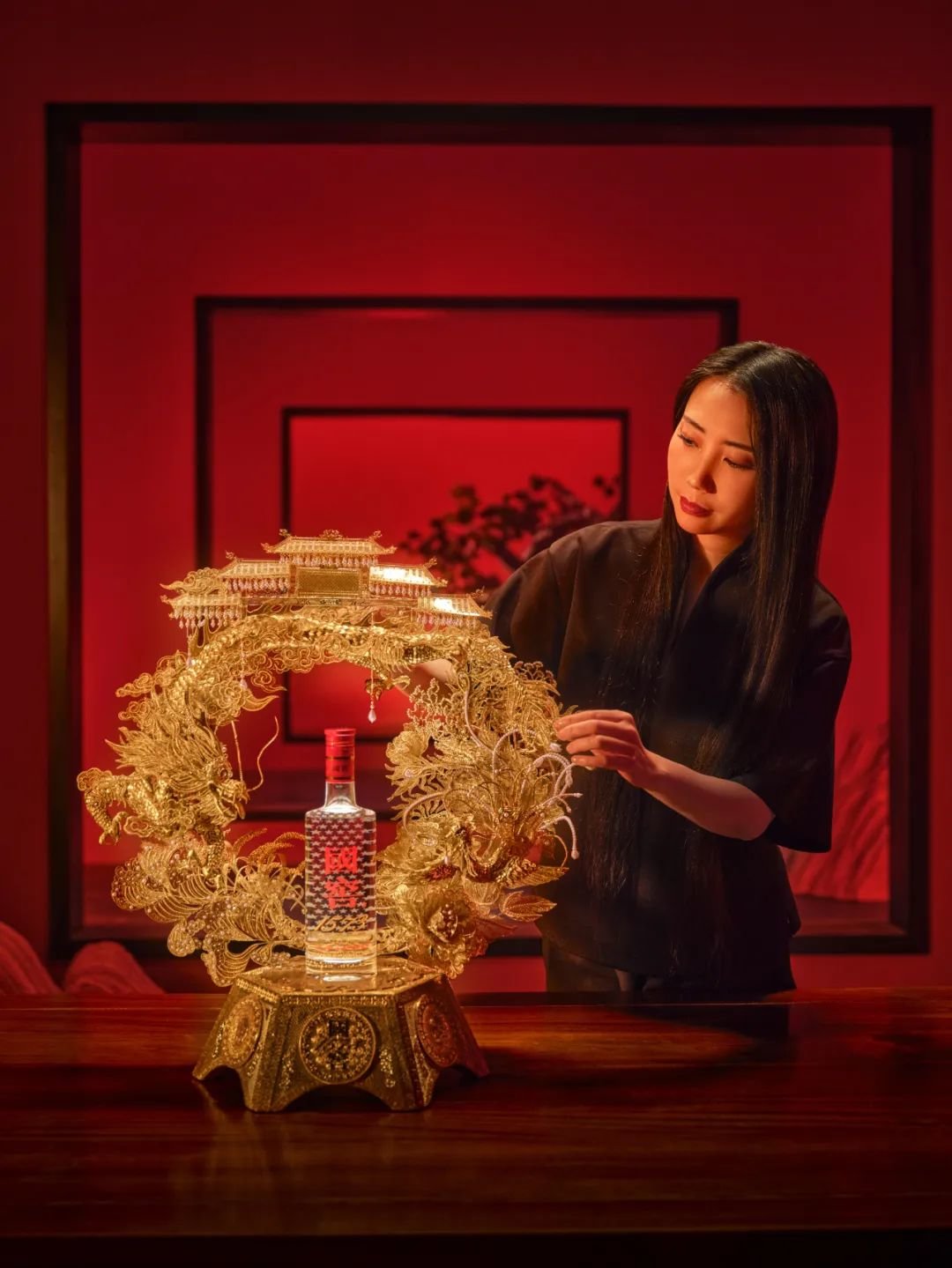 这个新年,花丝镶嵌技艺匠人的4盏宫灯“火了”_凤凰网