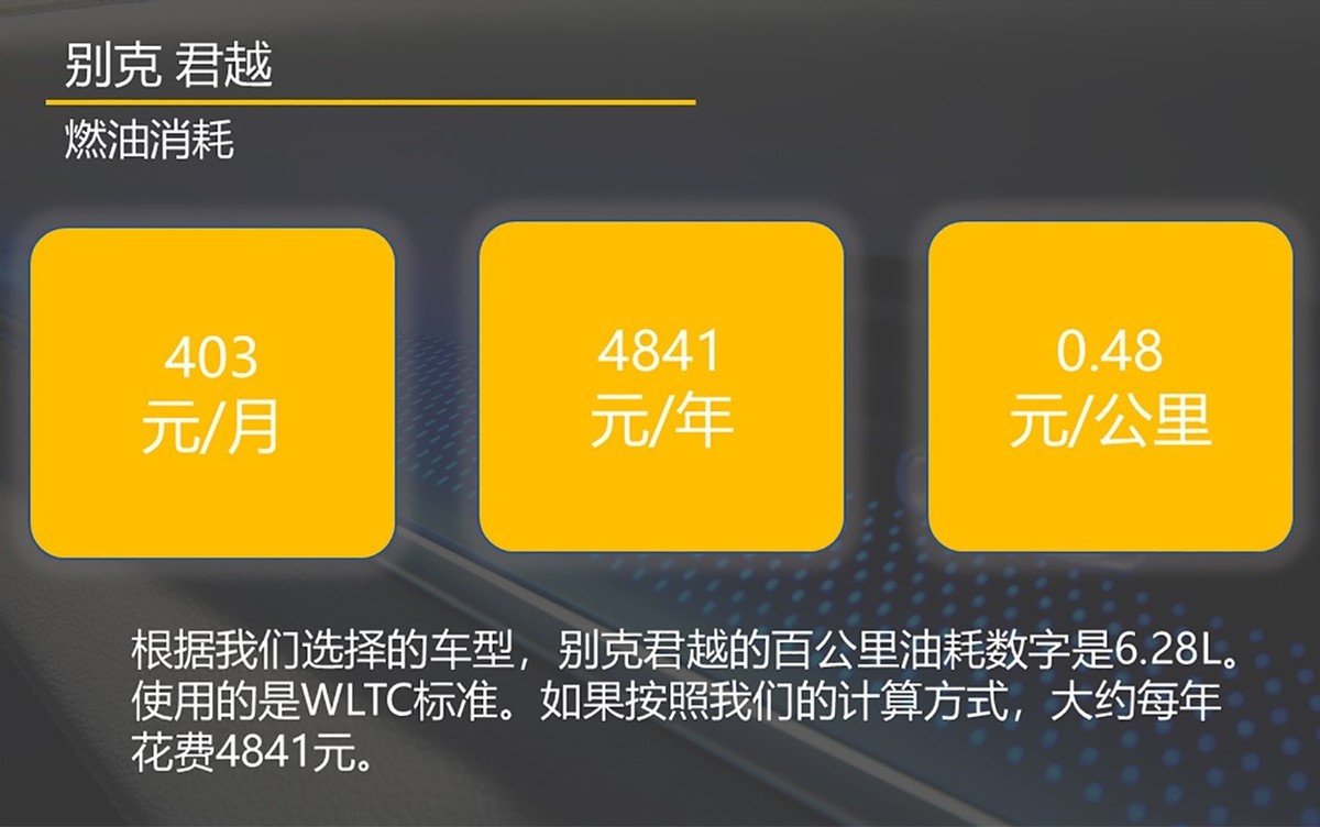 5000km保养一次 一年花1万多养车 别克君越用车成本