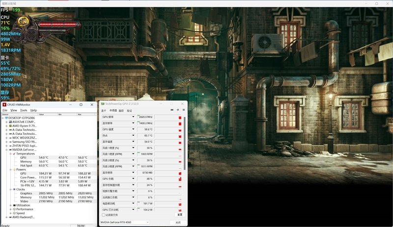 高颜值+顶级做工!铭瑄RTX 4080 iCraft OC16G瑷珈显卡评测:三风扇稳压71℃
