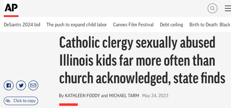 美联社报道截图