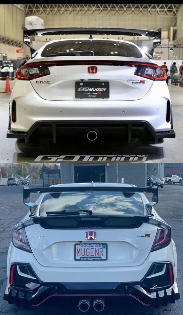 无限mugen推出本田思域type-r套件,一条尾翼顶一台飞度_凤凰网汽车