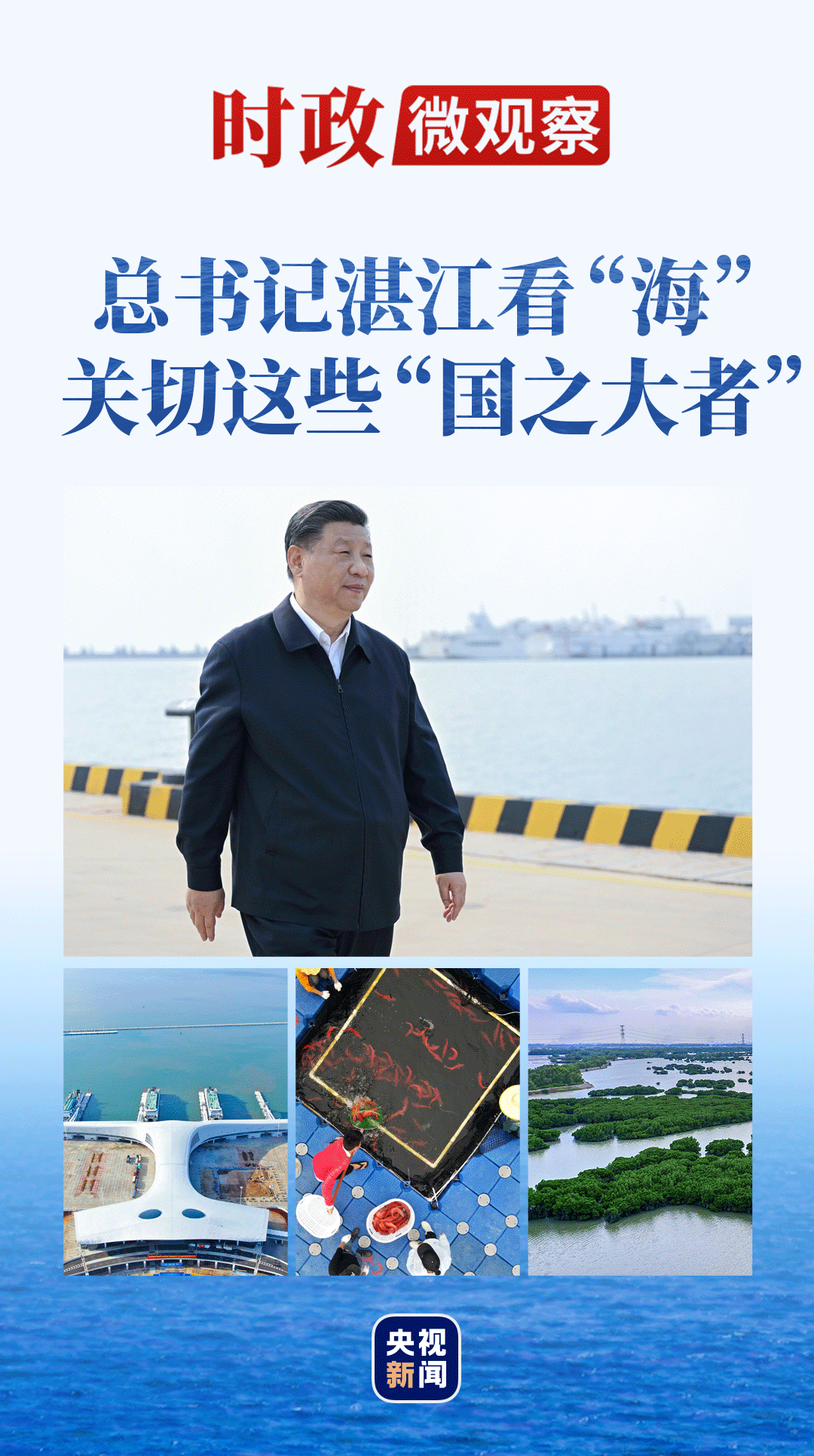 时政微观察丨总书记湛江看“海”，关切这些“国之大者”