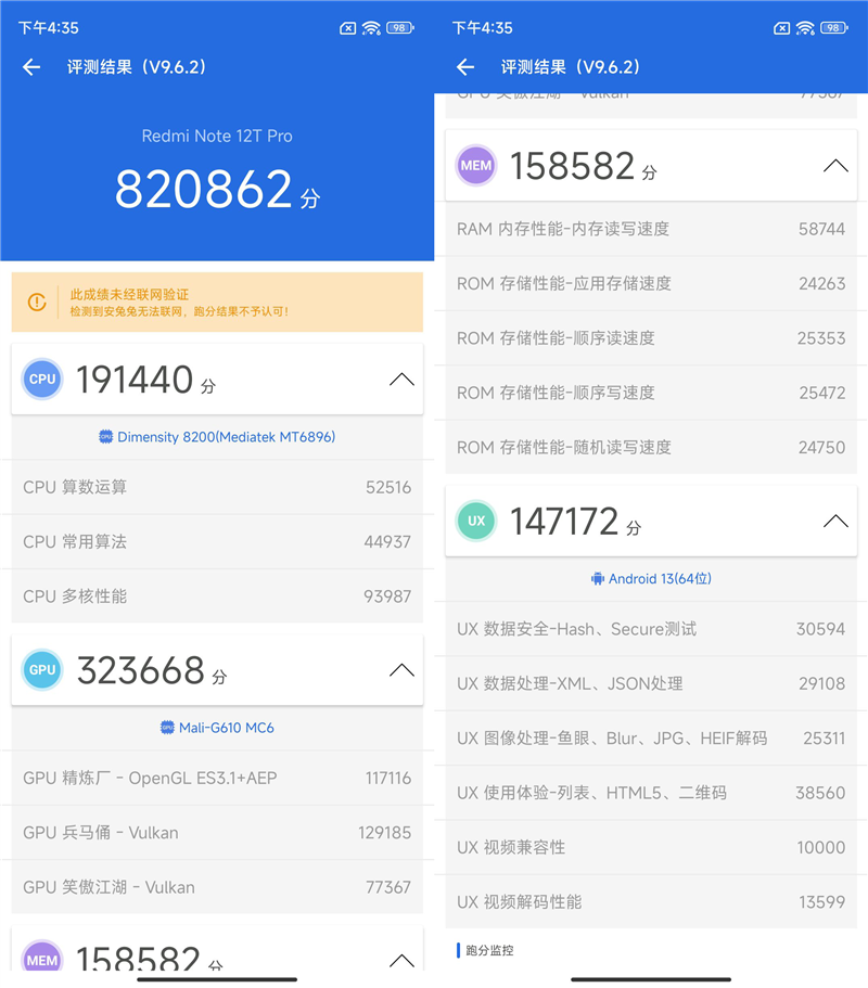 新一代性能小金刚Redmi Note 12T Pro评测:升级天玑8200-Ultra、满血11小时续航!