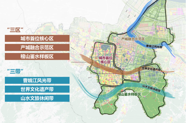 绍兴新重磅规划袍江两湖并入迪荡皋埠拆迁马海要建超高楼