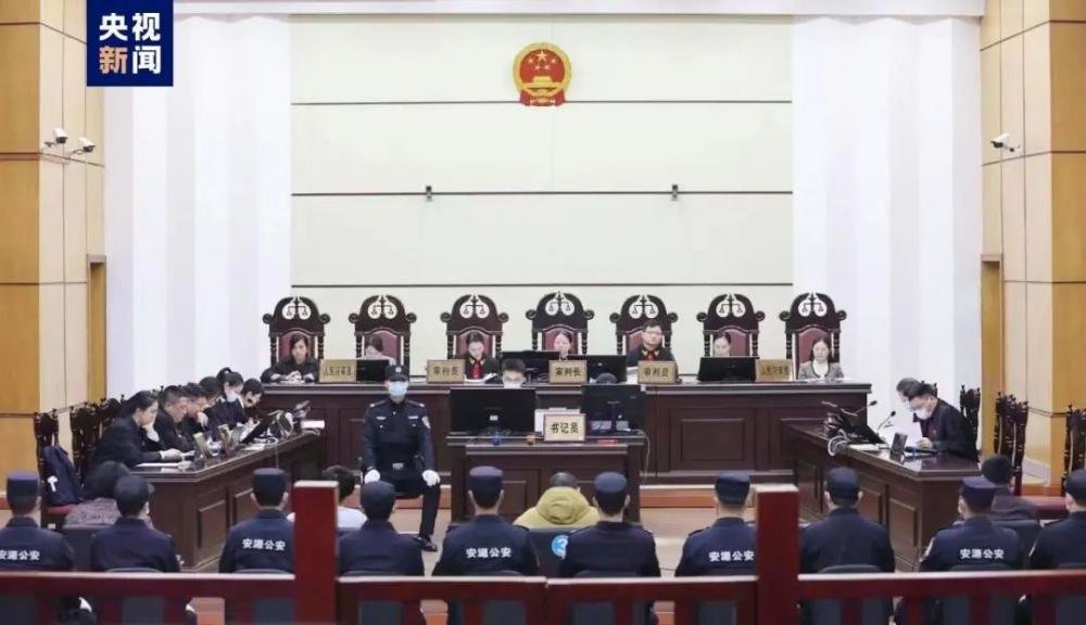 ▲案件重审现场。