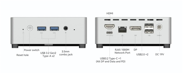 铭凡推出UN100L迷你主机:Intel N100处理器、支持三显示输出