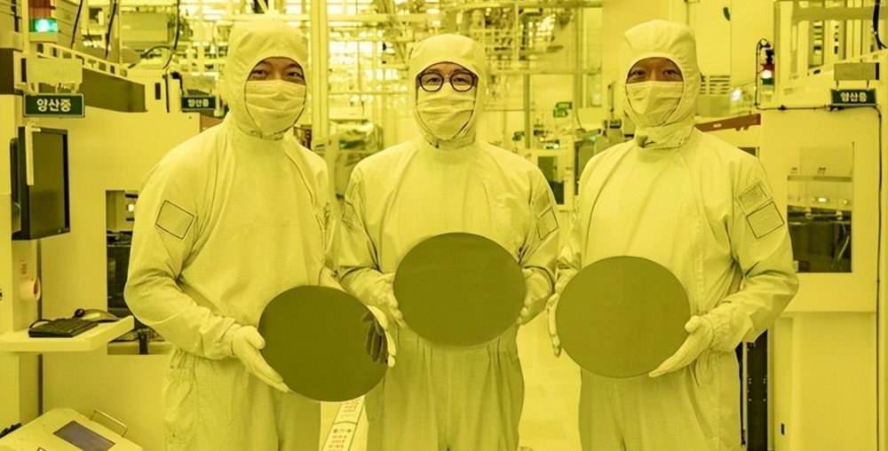 三星3nm工艺制程晶圆，图片来源：Business Korea
