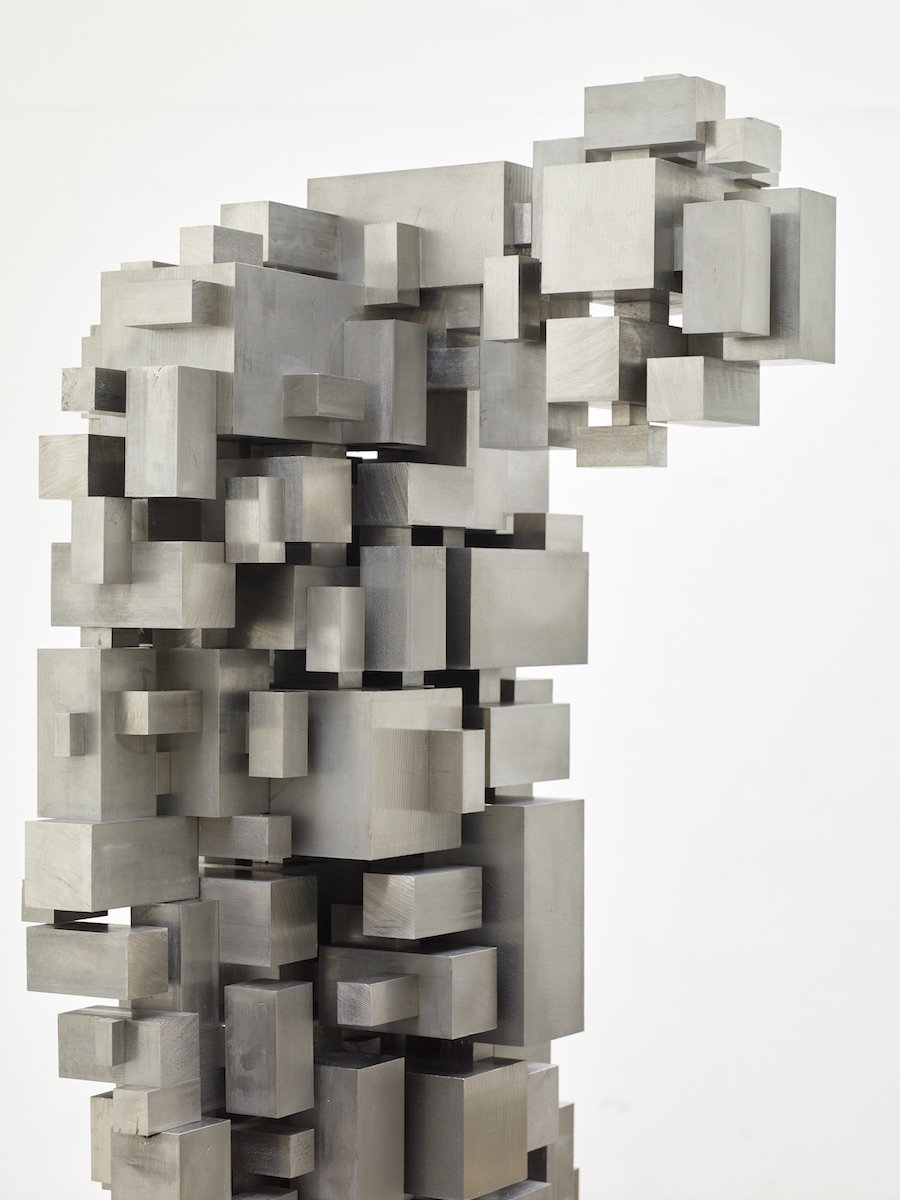 Antony Gormley LOSS, 2006 (detail) Variable stainless steel blocks 173 x 53 x 46 cm Photograph by Stephen White & Co, London © the artist