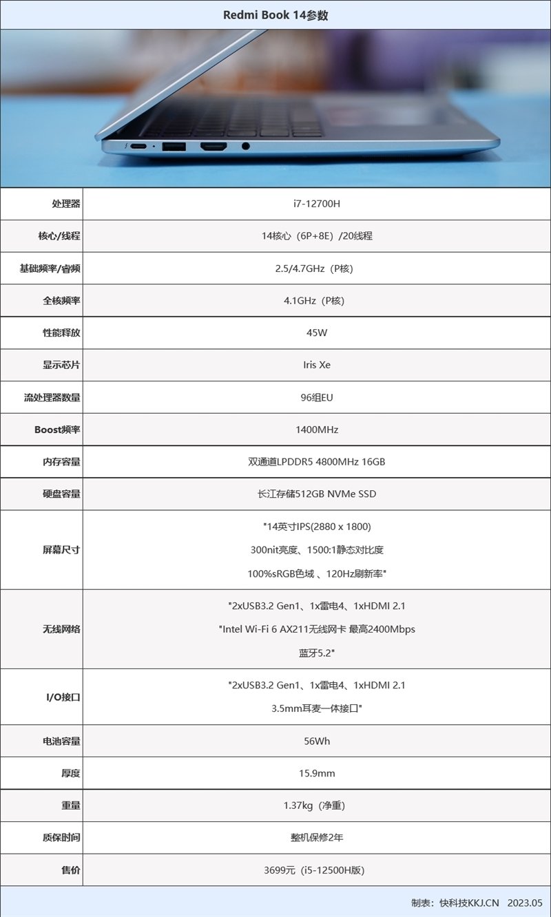 4K价位最好屏幕!Redmi Book 14评测:几乎完美的“水桶”轻薄本