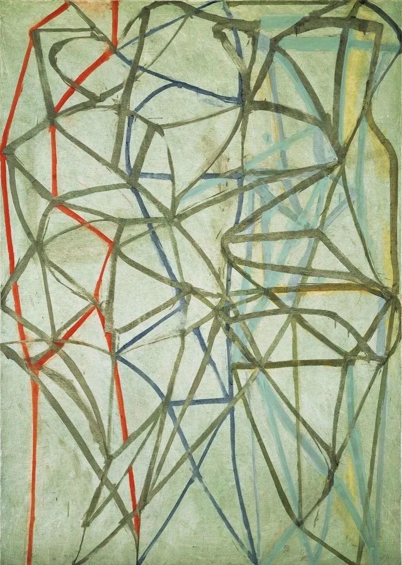 布莱斯·马登《对话2》,1987-88