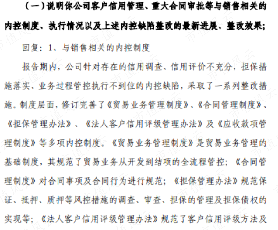 (来源:关于深圳证券交易所年报问询函的回复公告)