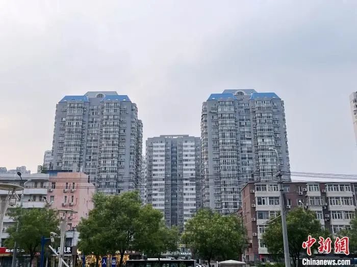 资料图：北京某住宅楼。中新财经 左宇坤 摄