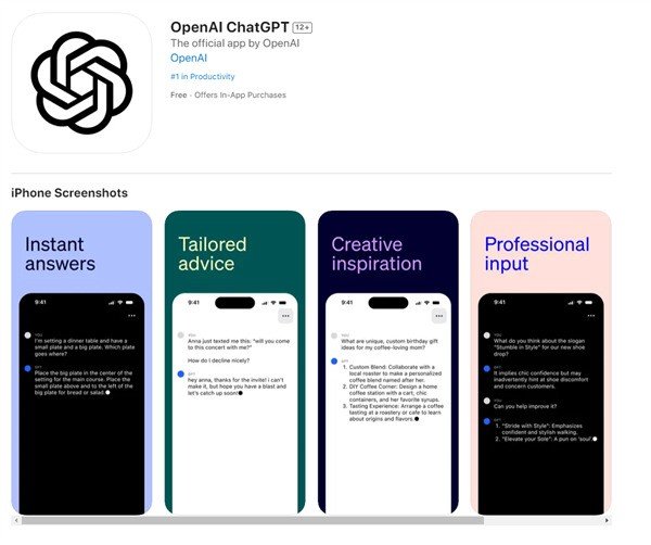 ChatGPT官方iOS应用上线:中文版免费用,支持语音输入!