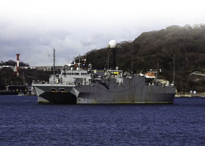“胜利”级水声监听船是美海军潜艇监测网络的重要一环。