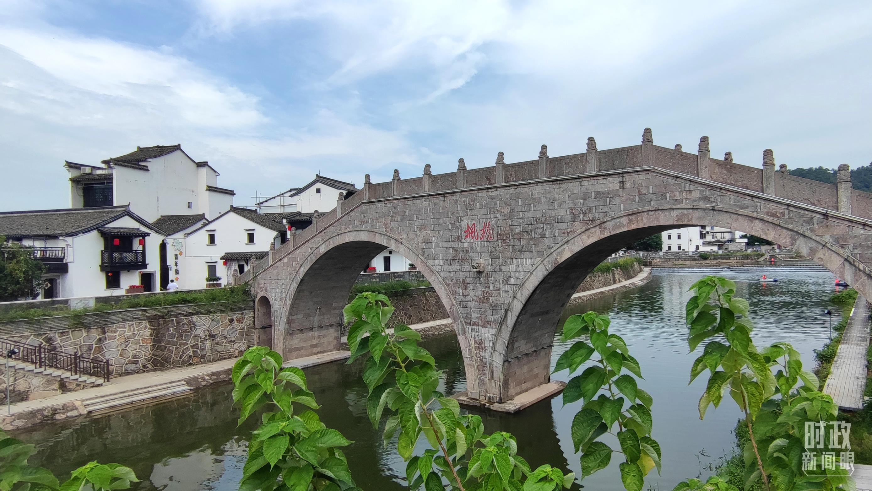 △枫桥古镇。（总台央视记者耿小龙拍摄）