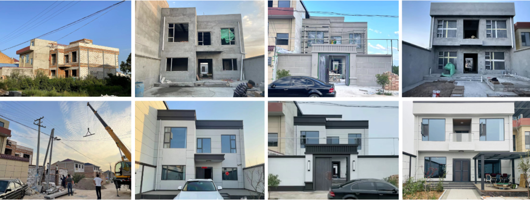 樱桃石榴的房屋建造过程 受访者供图