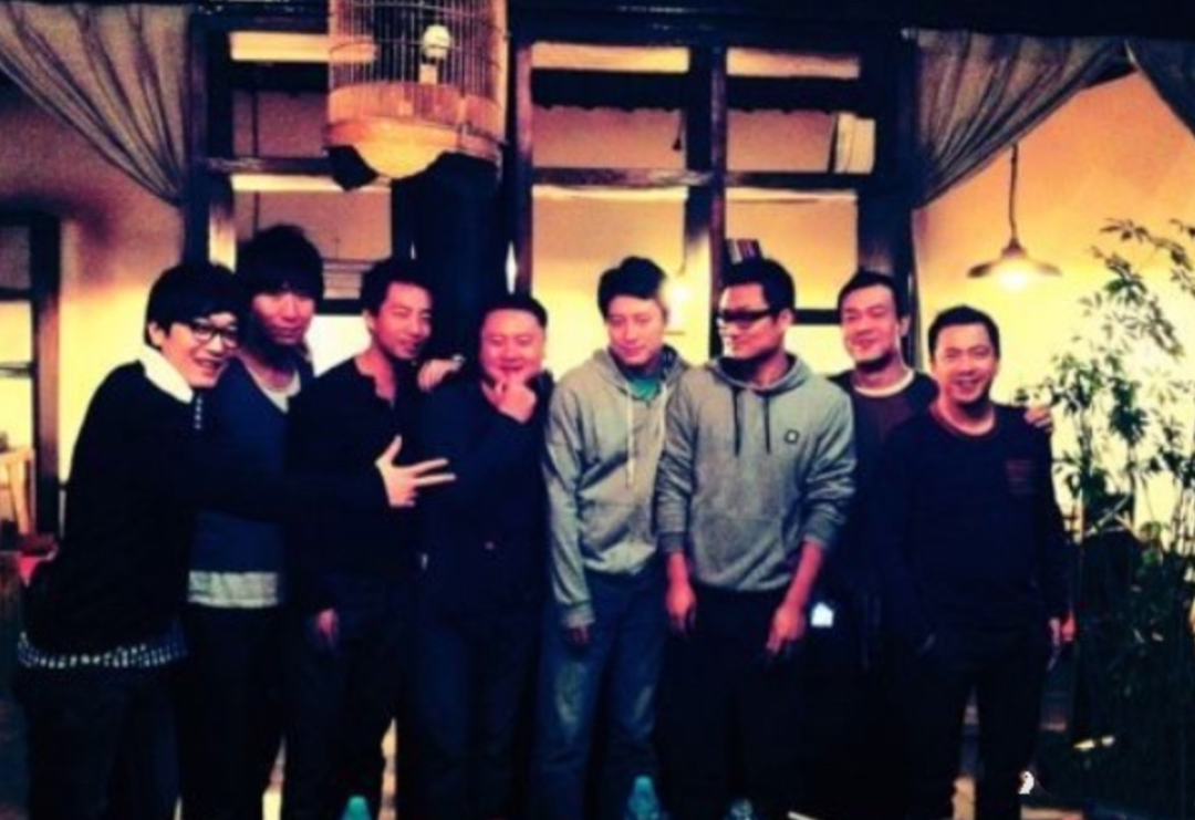 ▲“兰会所”时期的汪小菲。