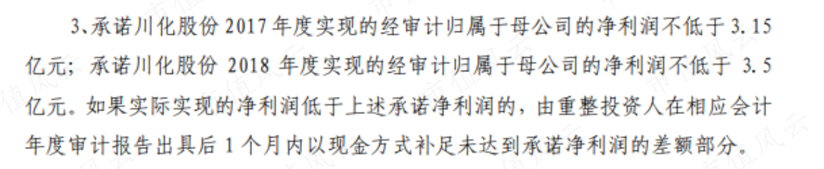 (来源:ST川化:重整计划)