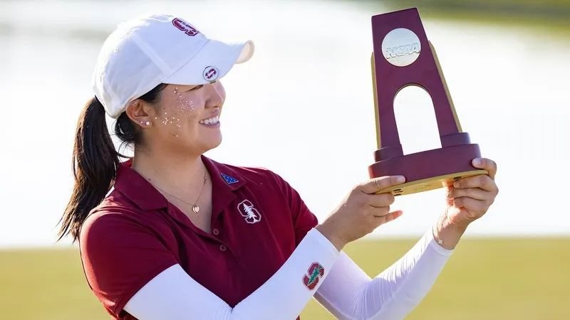 ●张斯洋是第一位蝉联NCAA第一级别高尔夫冠军的女选手