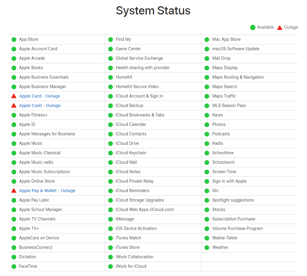 苹果钱包Apple Pay在美国出现故障，部分用户无法使用Card、Cash服务_凤凰网