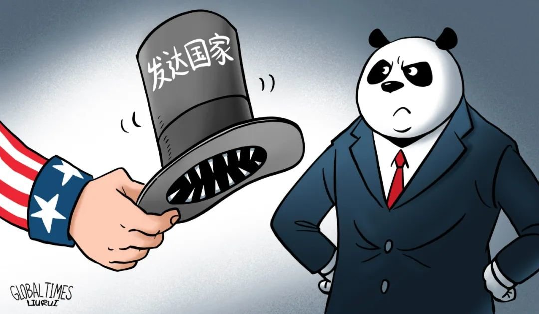 ▲ 美国一直沉迷于军事建设、战争和破坏，而中国始终致力于对话、和平与建设。