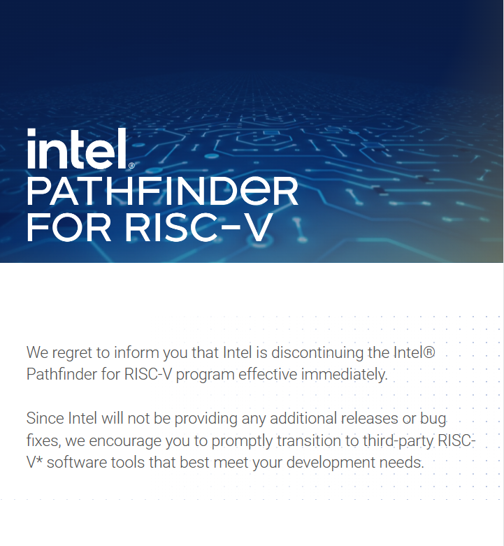 英特尔Q4业绩大跌 宣布砍掉Pathfinder for RISC-V项目_凤凰网