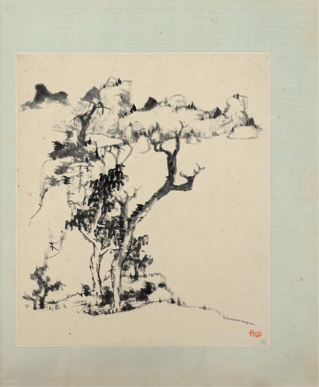 八大山人《山水册》:愈简愈淡,愈淡愈真