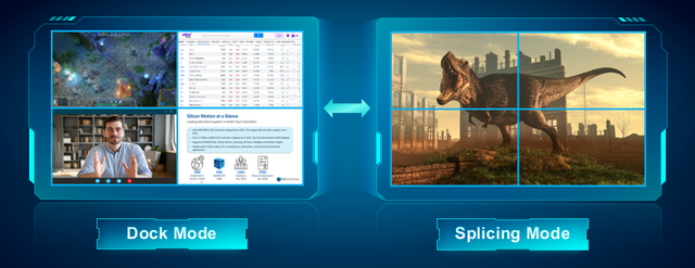 2023台北电脑展:SMI展示SM768图形SoC方案 实现双4K无线显示