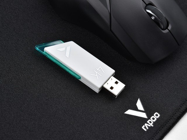 【有料评测】雷柏V2M 4K无线接收器:电竞外观 解锁更高性能