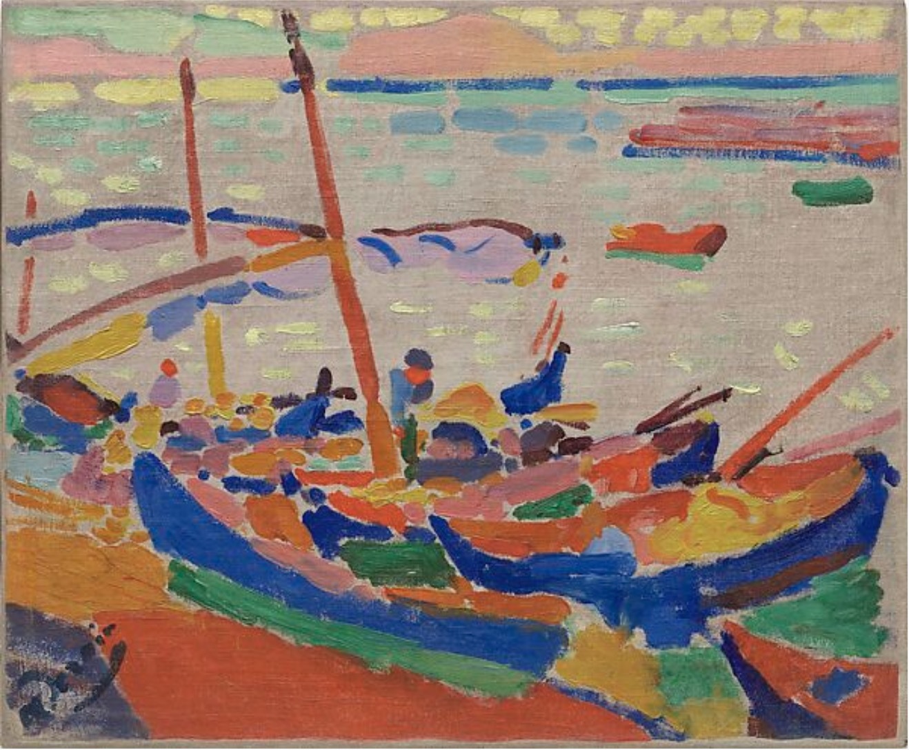 德兰，《科利乌尔的渔船》，1905