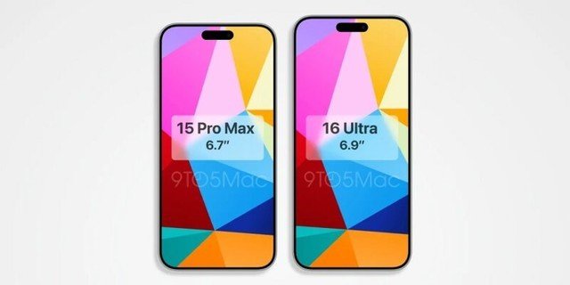 iPhone 16 Ultra 最新 CAD 图对比,罕见大改尺寸