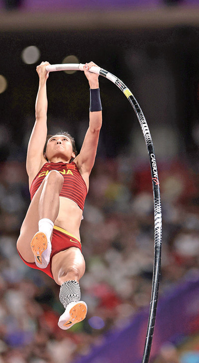 运动员们在亚运赛场全力拼搏挑战极限追求卓越亚运纵横