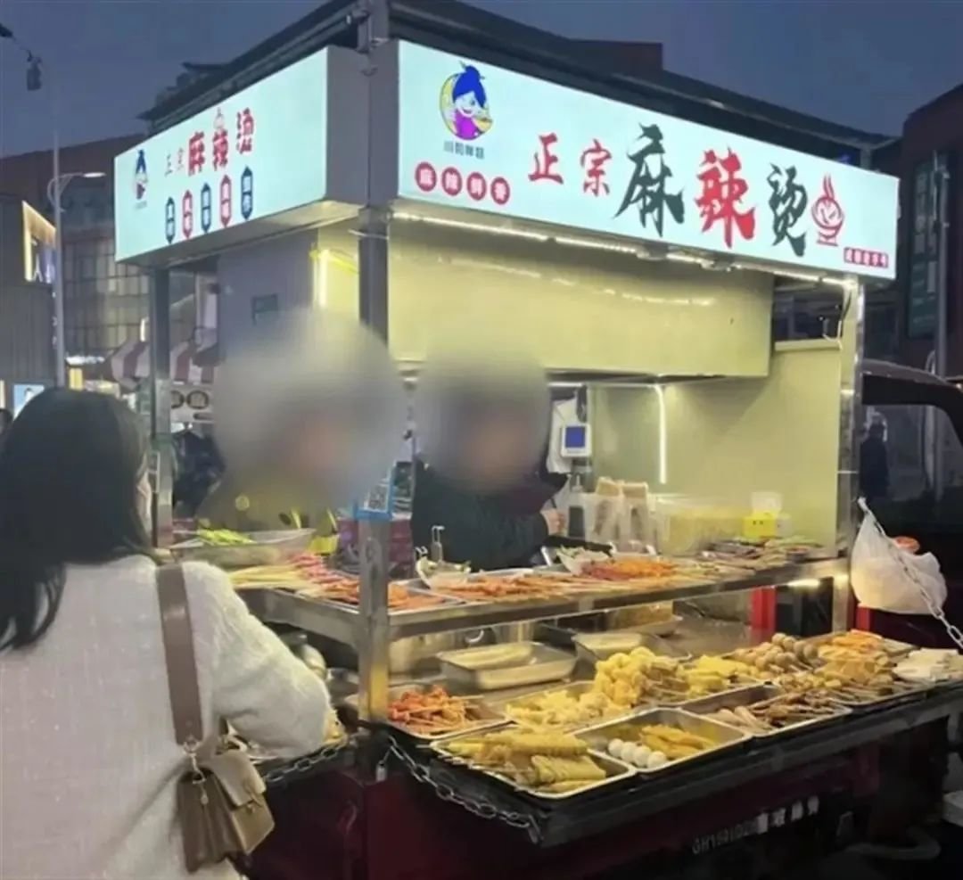 △涉事摊位 视频截图