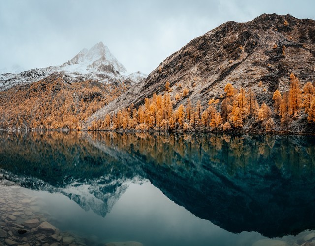 山林与雪山美景 佳能EOS R6 Mark II的治愈系摄影