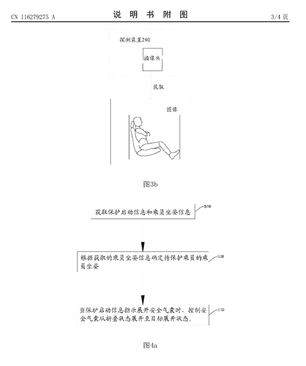 帮助车企造好车!华为公布全新安全气囊专利:根据坐姿调整气囊展开状态