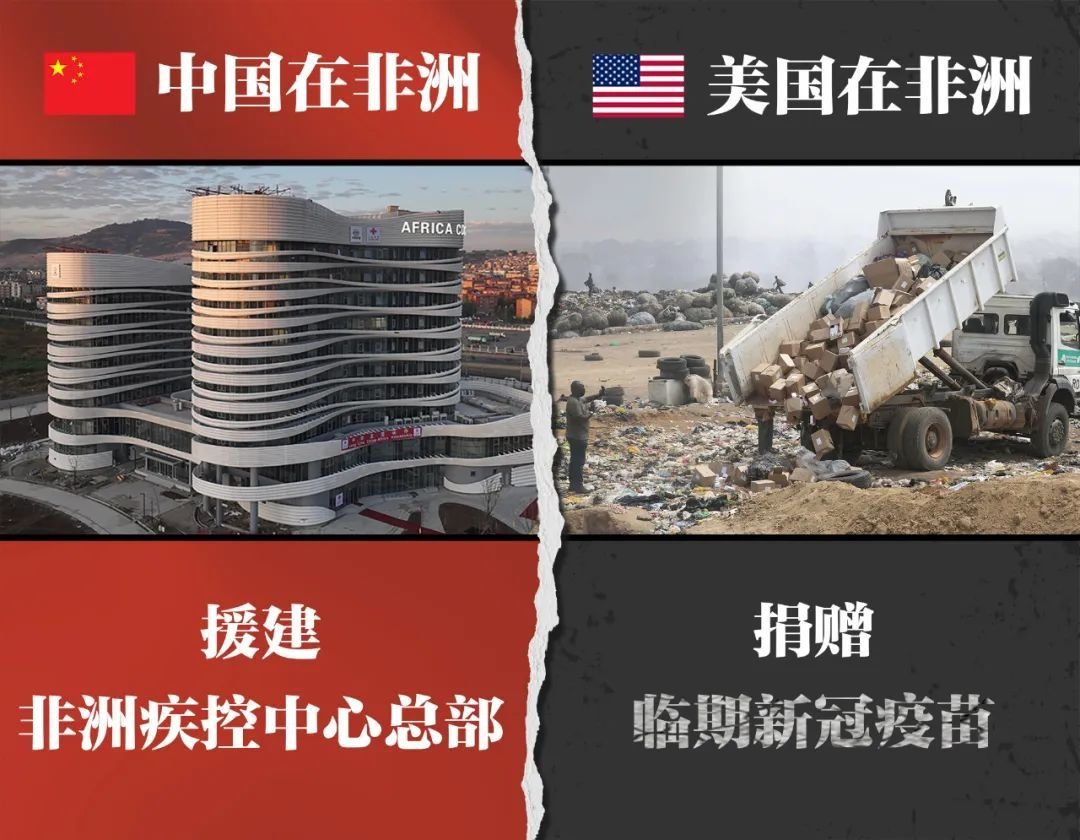 高标准和高水平的中非合作,为非洲卫生事业和人民健康福祉做出巨大贡献;疫苗本该是战胜疫情的最有力武器,却被美国用作实现领导力的外交工具。