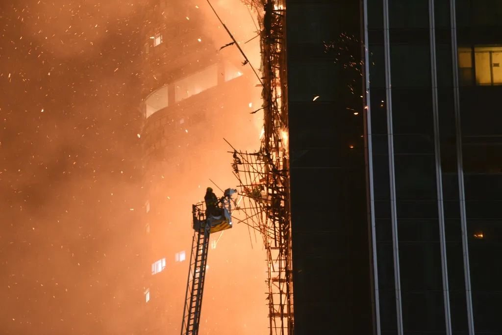 尖沙咀大火(图:网络)