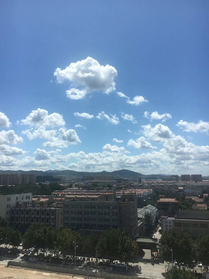 张园园的老家县城,几乎没有显眼的高楼大厦,图源受访者